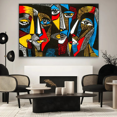 Quadro Stampa su Tela Frammenti di identità - CupidoDesign