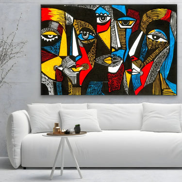 Quadro Stampa su Tela Frammenti di identità - CupidoDesign