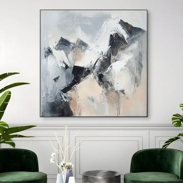 Quadro Stampa su Tela Frammenti di Neve - CupidoDesign