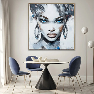 Quadro Stampa su Tela Frammenti di silenzio - CupidoDesign