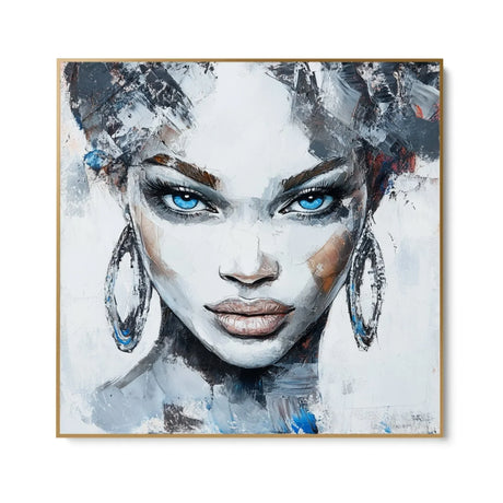 Quadro Stampa su Tela Frammenti di silenzio - CupidoDesign