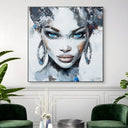 Quadro Stampa su Tela Frammenti di silenzio - CupidoDesign