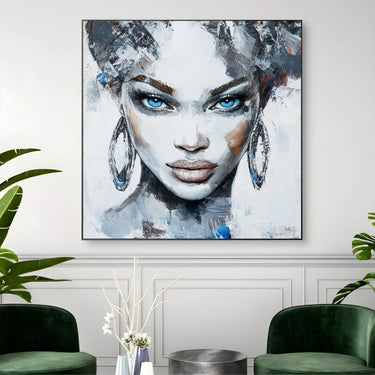 Quadro Stampa su Tela Frammenti di silenzio - CupidoDesign