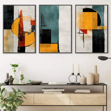 Quadro Stampa su Tela Frammenti Vibranti - CupidoDesign