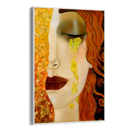 Quadro Stampa su Tela Freyas tears, Gustav Klimt / Marie Zilberman - CupidoDesign