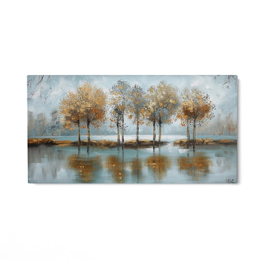 Quadro Stampa su Tela Fronde solitarie - CupidoDesign