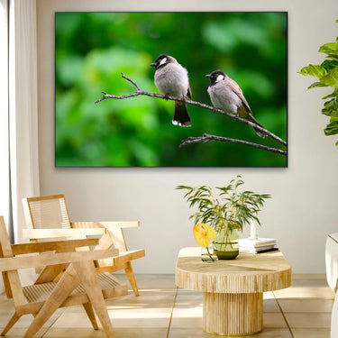 Quadro Stampa su Tela Fuga di Piume - CupidoDesign