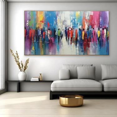 Quadro Stampa su Tela Fuga Verso il Fantastico - CupidoDesign