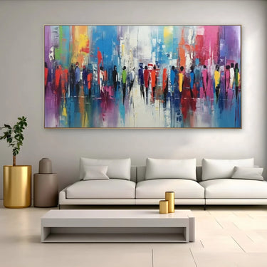 Quadro Stampa su Tela Fuga Verso il Fantastico - CupidoDesign