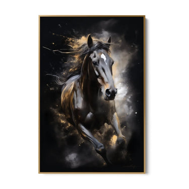 Quadro Stampa su Tela Furia in movimento 70x100cm - CupidoDesign