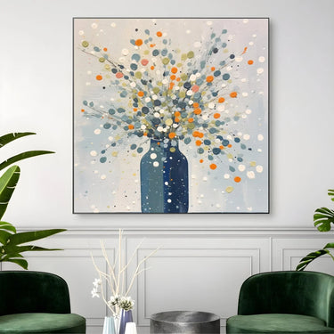 Quadro Stampa su Tela Gardenia Incantata - CupidoDesign