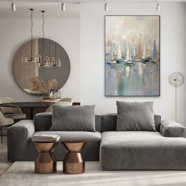 Quadro Stampa su Tela Gare di velieri - CupidoDesign