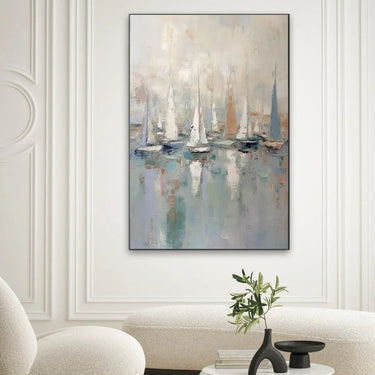 Quadro Stampa su Tela Gare di velieri - CupidoDesign