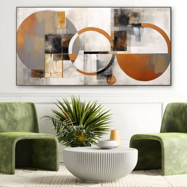 Quadro Stampa su Tela Geometria Astratta - CupidoDesign