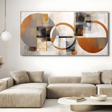 Quadro Stampa su Tela Geometria Astratta - CupidoDesign