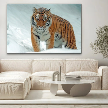 Quadro Stampa su Tela Ghiaccio Selvaggio - CupidoDesign