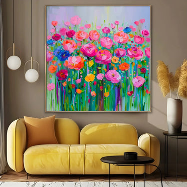 Quadro Stampa su Tela Giardino dei Sogni - CupidoDesign