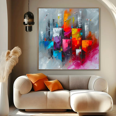 Quadro Stampa su Tela Giochi di Luce - CupidoDesign