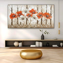 Quadro Stampa su Tela Giostra di Fiori - CupidoDesign