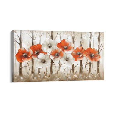 Quadro Stampa su Tela Giostra di Fiori - CupidoDesign