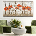 Quadro Stampa su Tela Giostra di Fiori - CupidoDesign
