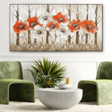 Quadro Stampa su Tela Giostra di Fiori - CupidoDesign