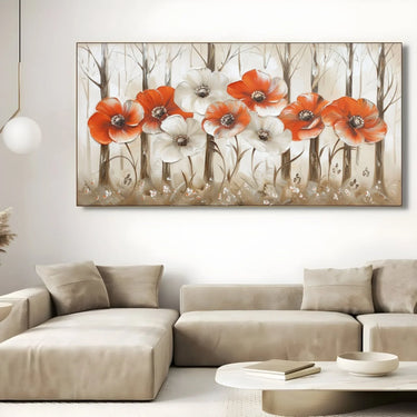 Quadro Stampa su Tela Giostra di Fiori - CupidoDesign
