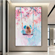Quadro Stampa su Tela Giovane gioia - CupidoDesign
