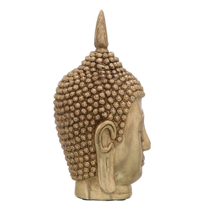 Guldhuvud Buddha 12,5 x 12,5 x 23 cm