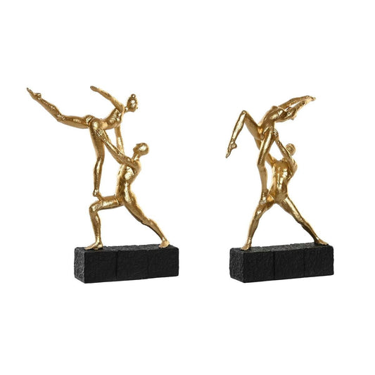 Golden Couple Gymnasts 21 x 5,5 x 25,5 cm