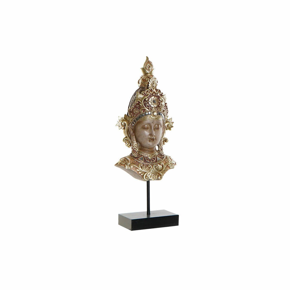 Visage de Bouddha Golden Gems 15 x 7 x 38 cm