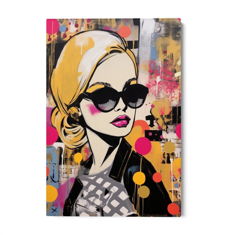 Quadro Stampa su Tela Graffiti alla Femminile - CupidoDesign
