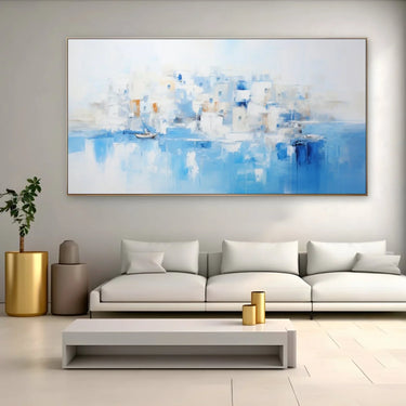 Quadro Stampa su Tela Grecia Astratta - CupidoDesign