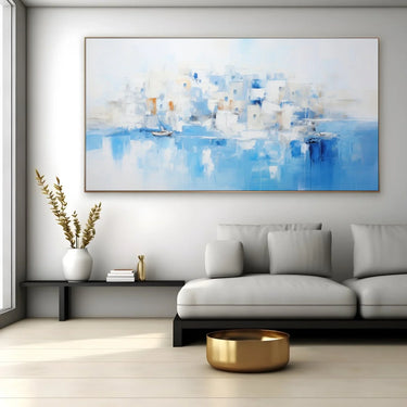 Quadro Stampa su Tela Grecia Astratta - CupidoDesign