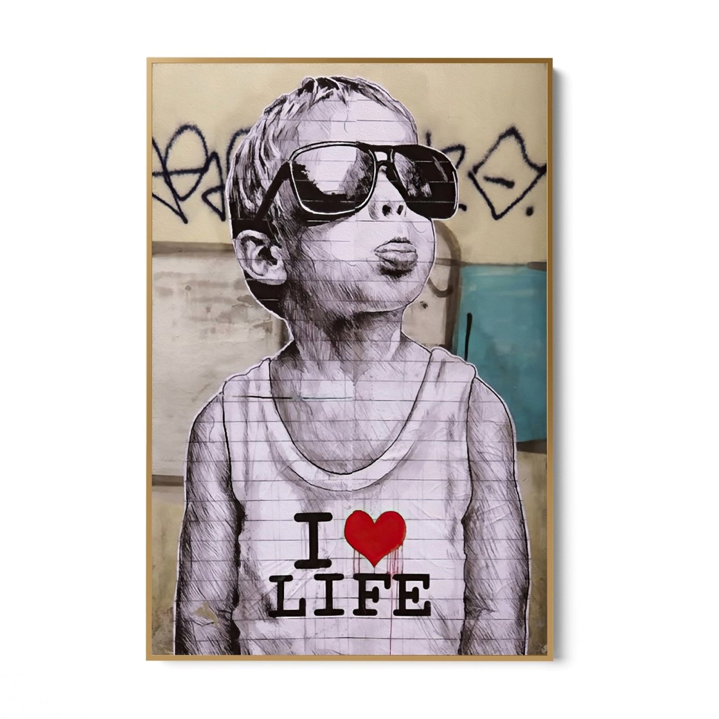 Ik hou van het leven, Banksy