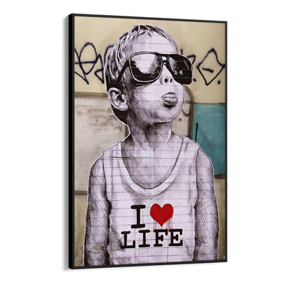 I love life, Banksy