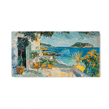 Quadro Stampa su Tela Sognante Ibiza, Spagna - CupidoDesign