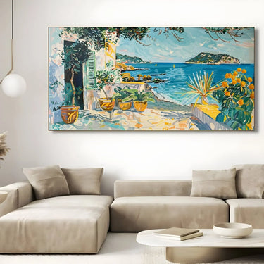 Quadro Stampa su Tela Sognante Ibiza, Spagna - CupidoDesign