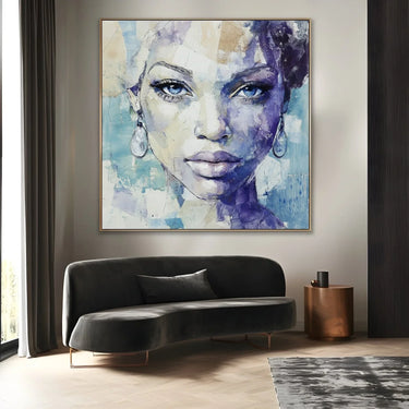Quadro Stampa su Tela Identità sospesa - CupidoDesign