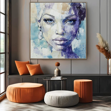 Quadro Stampa su Tela Identità sospesa - CupidoDesign
