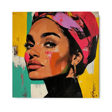 Quadro Stampa su Tela Il bacio dello sguardo - CupidoDesign