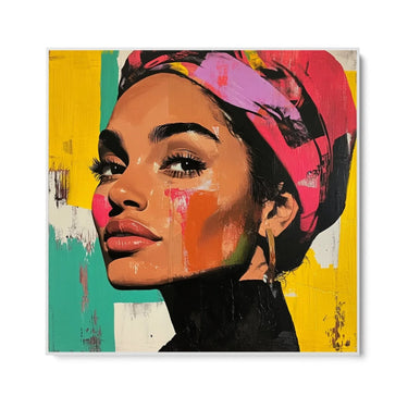 Quadro Stampa su Tela Il bacio dello sguardo - CupidoDesign