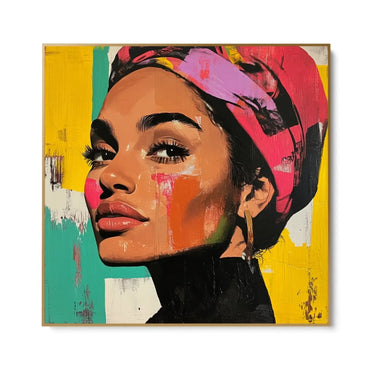 Quadro Stampa su Tela Il bacio dello sguardo - CupidoDesign