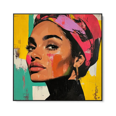 Quadro Stampa su Tela Il bacio dello sguardo - CupidoDesign