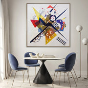 Quadro Stampa su Tela Il bianco, Wassily Kandinsky - CupidoDesign