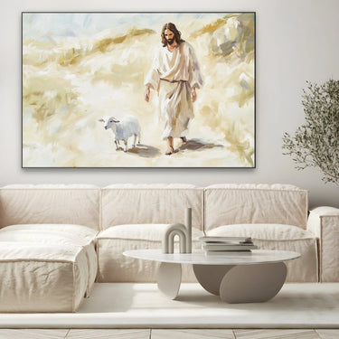 Quadro Stampa su Tela Il cammino della salvezza - CupidoDesign