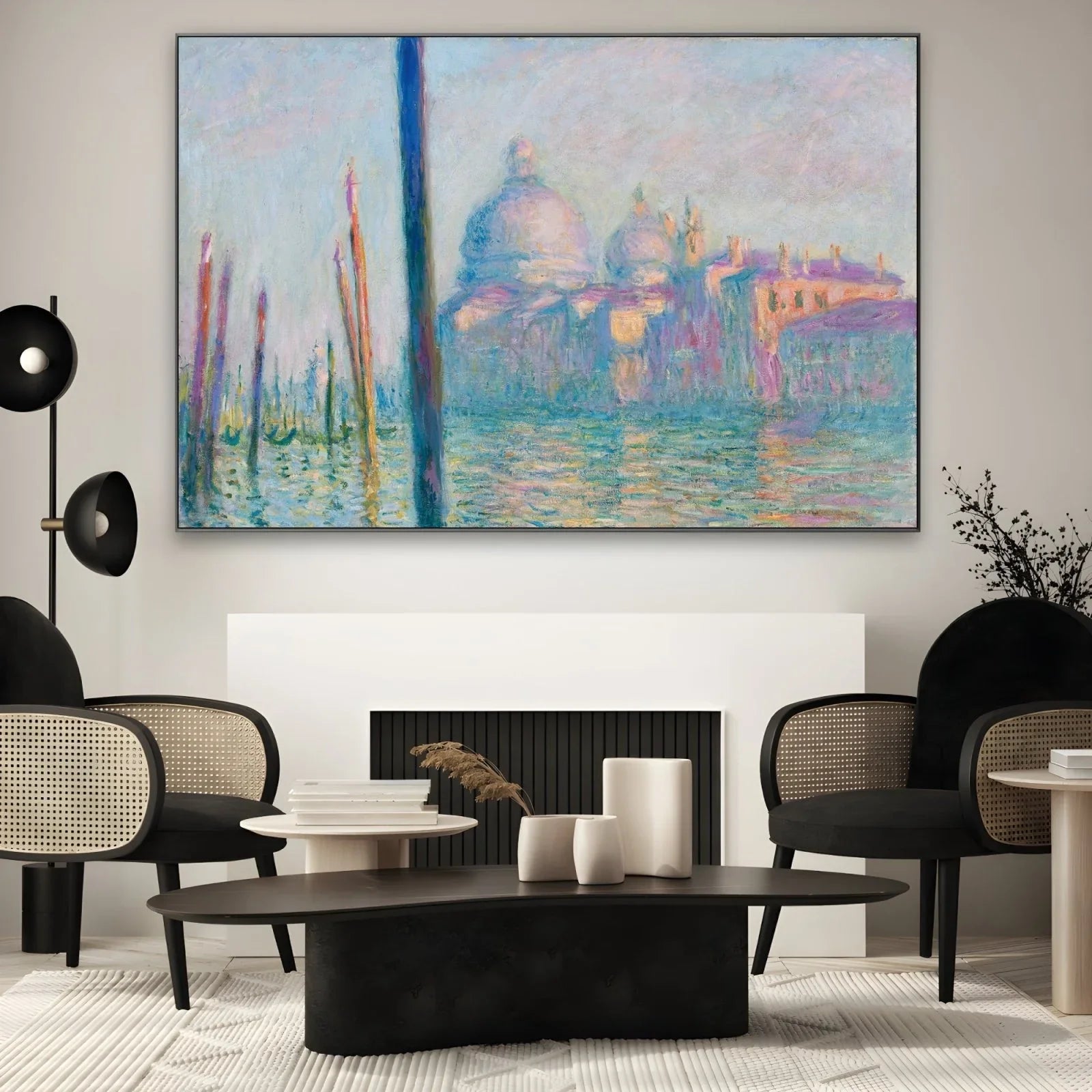 Quadro Stampa su Tela Il Canal grande, Claude Monet - CupidoDesign