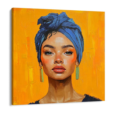 Quadro Stampa su Tela Il canto degli occhi - CupidoDesign