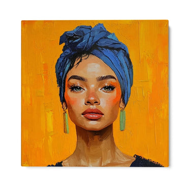 Quadro Stampa su Tela Il canto degli occhi - CupidoDesign