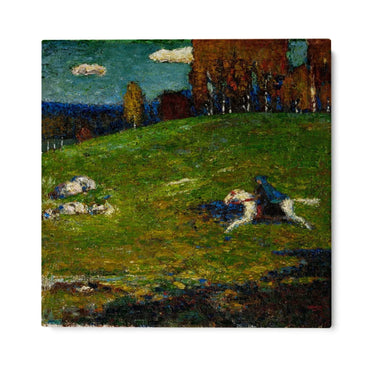 Quadro Stampa su Tela Il Cavaliere azzurro, Wassily Kandinsky - CupidoDesign